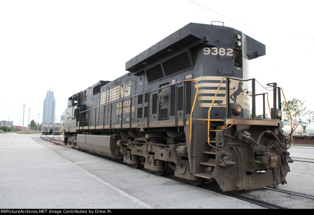 NS 9382 at NS Mobile Yard Office